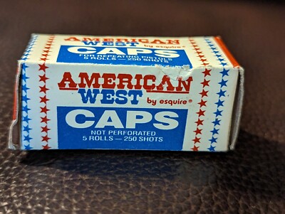 American West Caps For Repeating Pistols - By Esquire