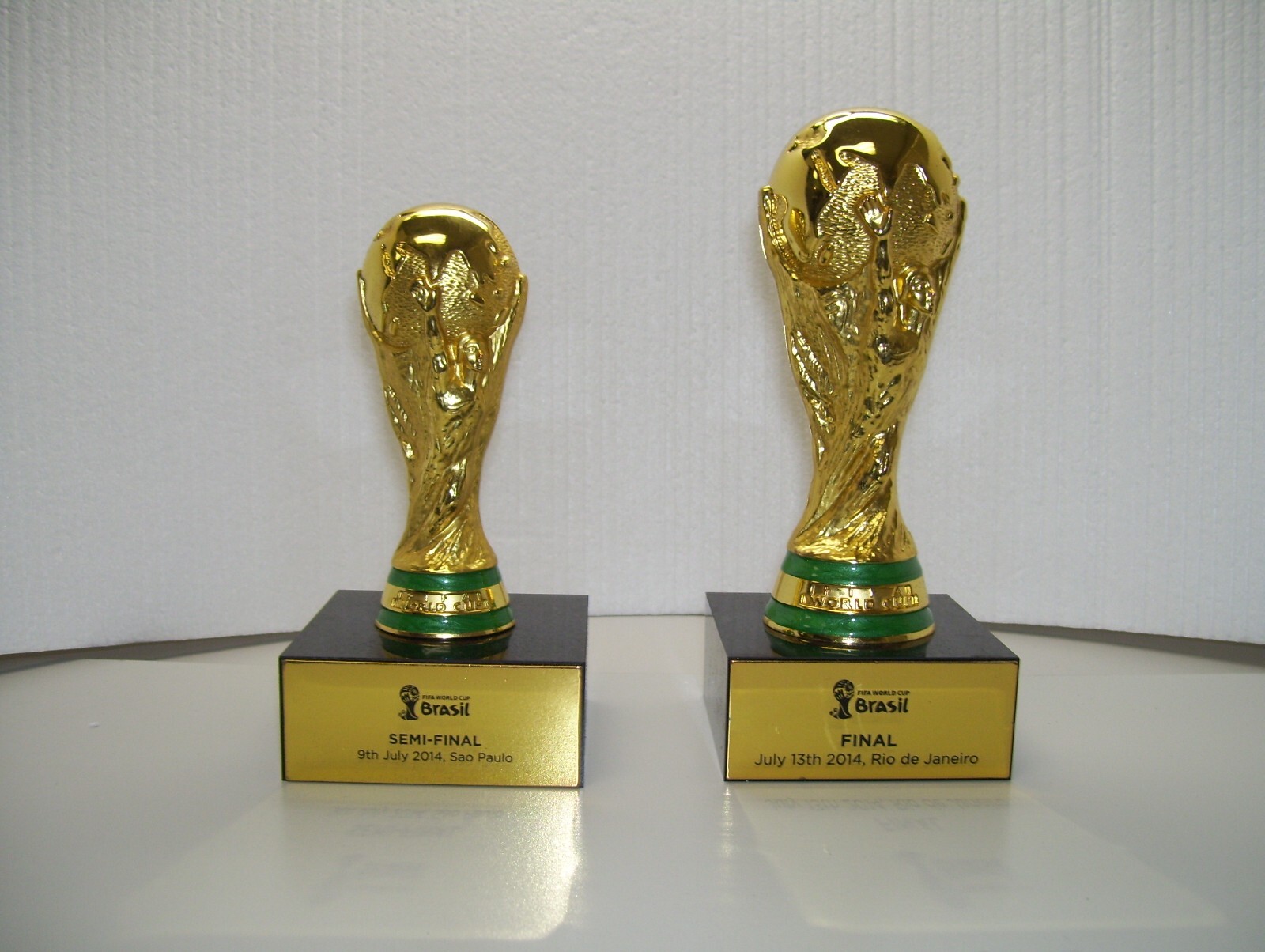 FIFA World cup 2014 Final and Simi Final trophies | eBay