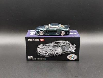 1:64 Kaido House MINI GT Nissan Skyline GT-R R34 Kaido Works