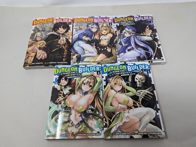 Rui Tsukiyo Dungeon Builder 1-5 Manga