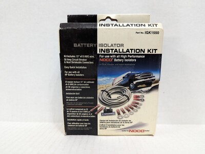 Noco IGK1550 Battery Isolator Installation Kit