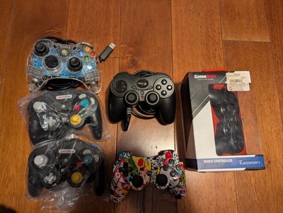 3RD PARTY Controller Lot - GameCube, PS2, PS3, Xbox 360 - All Tested