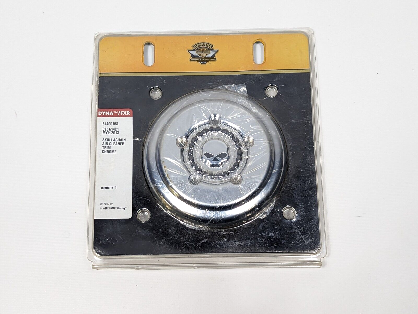2008-2017 Harley-Davidson Dyna FXD Skull & Chain Air Cleaner