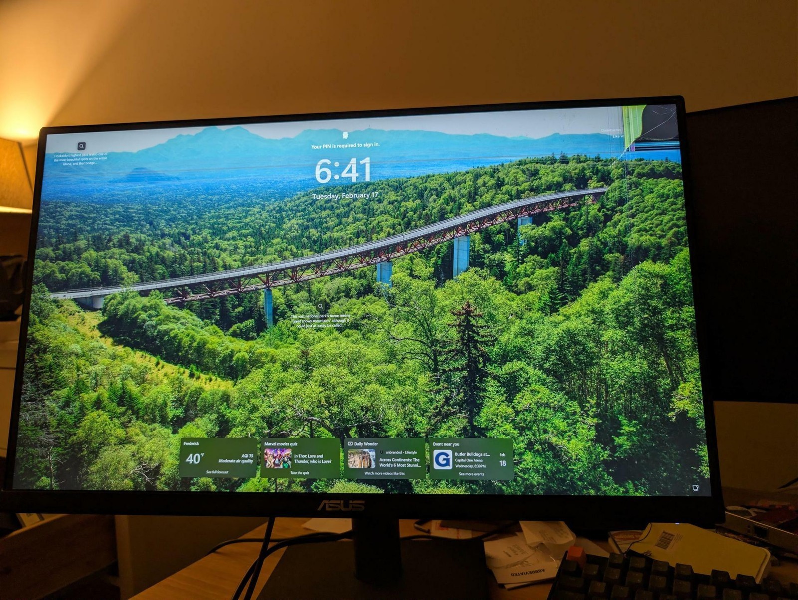 ASUS 27” 4K Business Monitor (VA27UCPS) - *Damage*