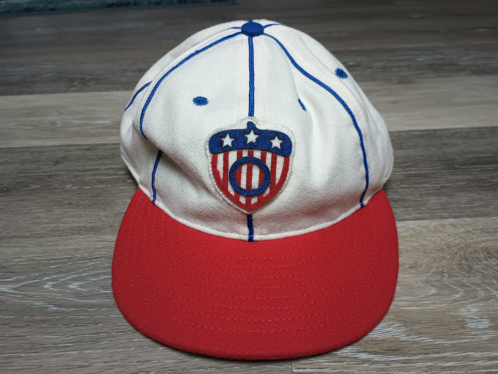 EBBETS FIELD  1940 巨人 Vintage cap 7 1/4 Ebbets Field Flannels San Francisco Seals 1940 Vintage Cap