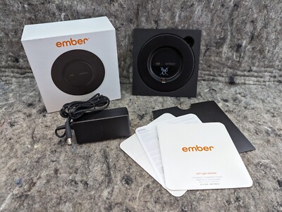  NEW/OPEN BOX  Ember - Charging Coaster 2 - Black