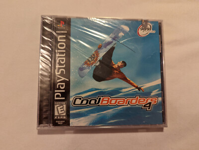 Cool Borders 4 PlayStation PS1 Black Label CIB Brand New small crack in front