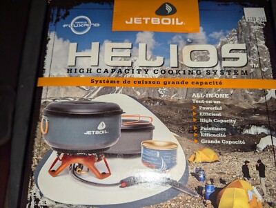 Jetboil Helios Base camp System Backpacking and Camping Stove