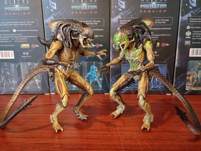 HIYA ALIEN VS PREDATOR R: PREDALIEN BATTLE DAMAGE 5.5in 1:18