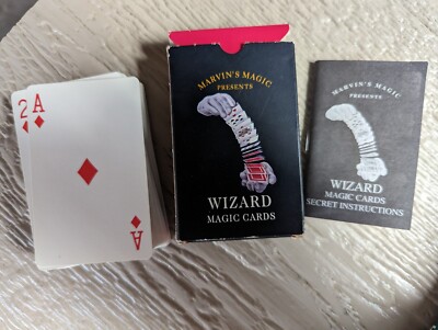 Marvin's Magic Presents Wizard Magic Cards  