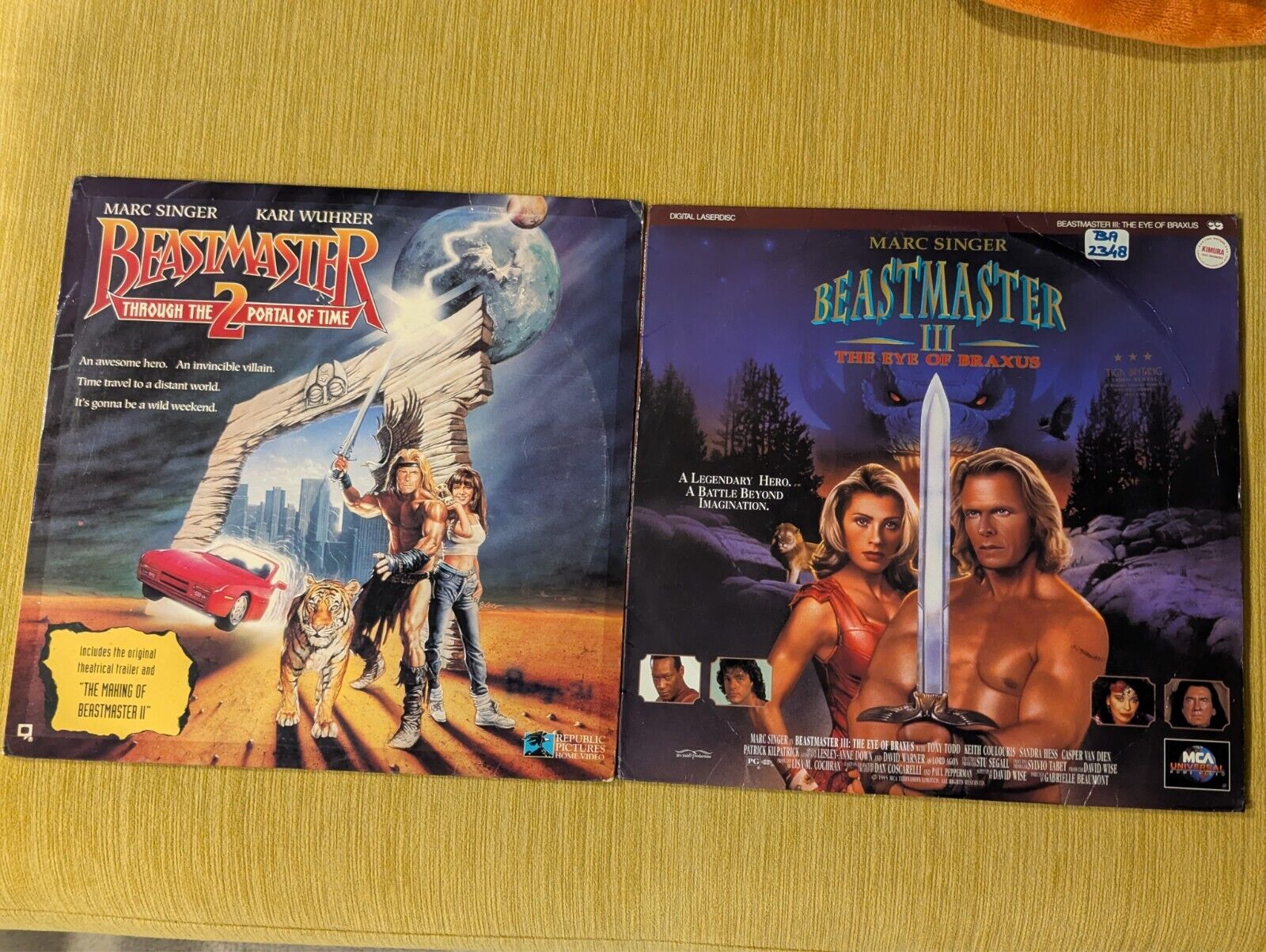 BEASTMASTER II THROUGH PORTAL TIME & III THE EYE OF BRAXUS 2 Laserdisc LD LOT | eBay BEASTMASTER II THROUGH PORTAL TIME & III THE EYE OF BRAXUS 2 Laserdisc LD LOT | eBay
