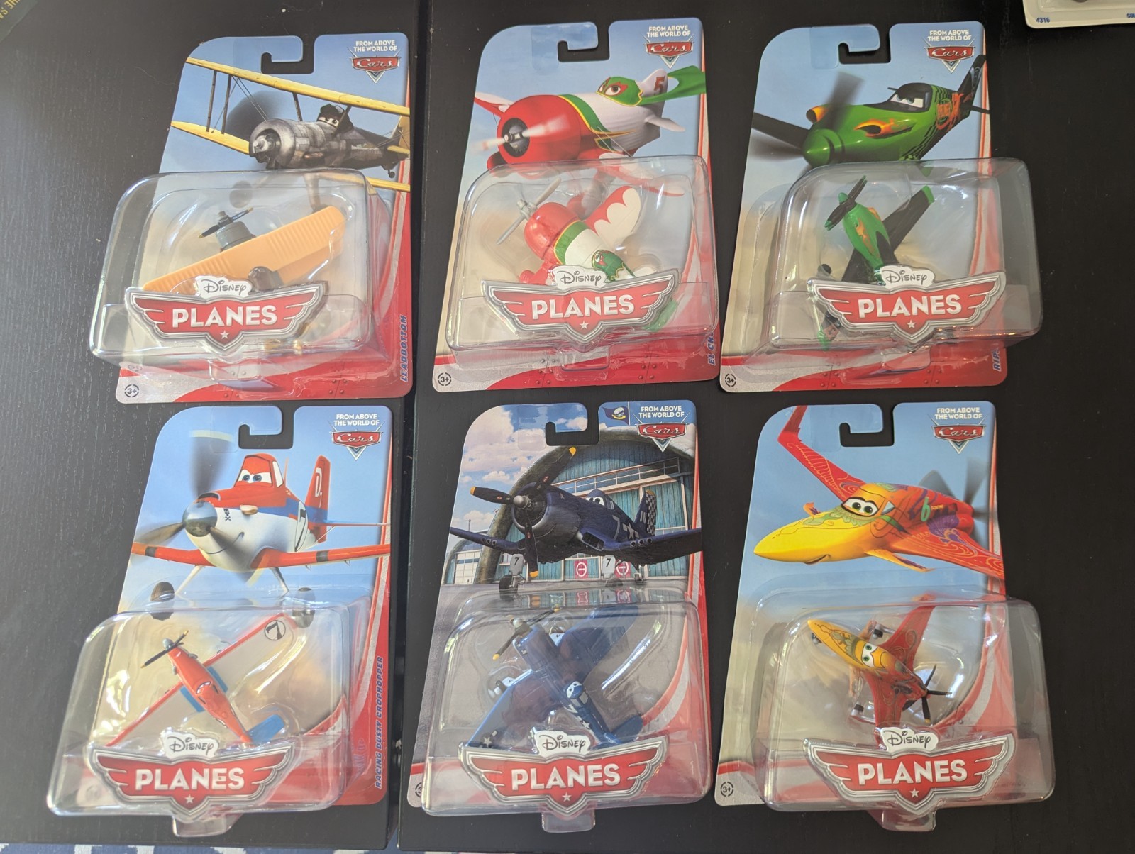 Vintage 2012 Disney PLANES Original Set - Includes Dusty