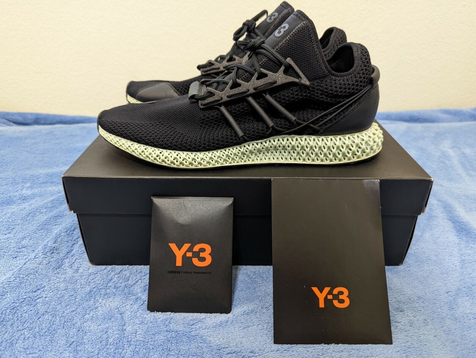adidas x Yohji Yamamoto Y-3 4D Runner II CG6607 Size 11 adidas x Yohji Yamamoto Y-3 4D Runner II CG6607 Size 11