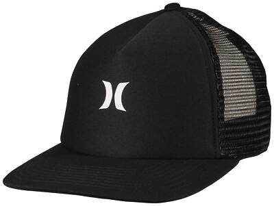 

Женская кепка-дальнобойщик Hurley Icon — черная — новинка, Черный