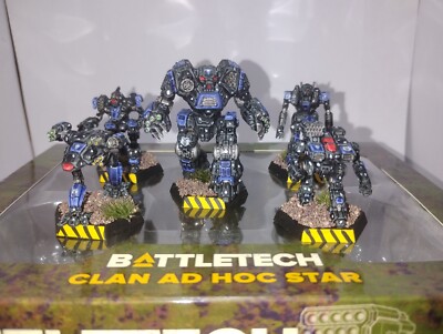 CGL BattleTech painted Ghost Bear Rasalhague Dominion Omega Galaxy Ad Hoc Star