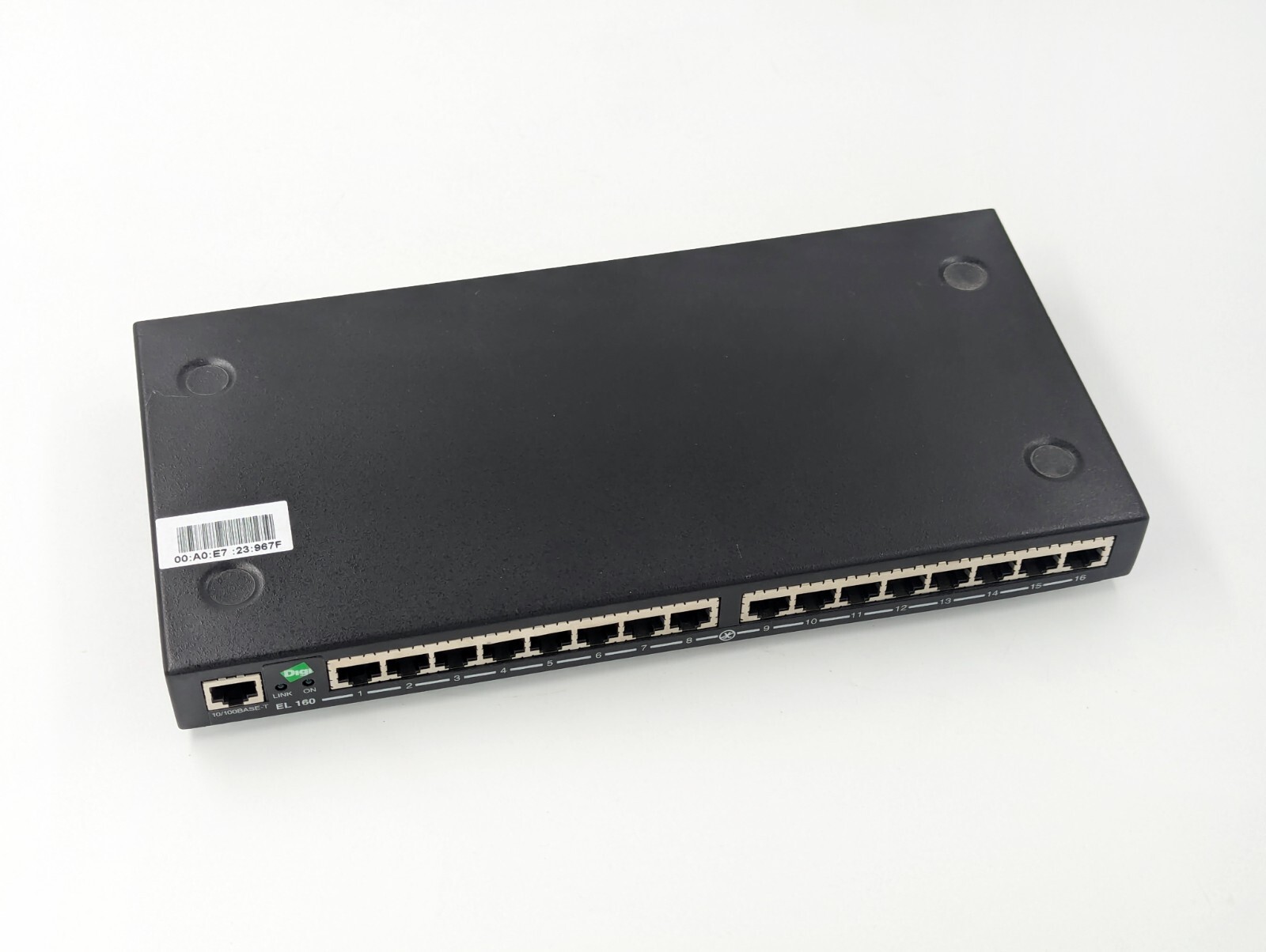 Digi EtherLite 160 50000986-01 P EL 160 16P RJ-45 10/100BASE