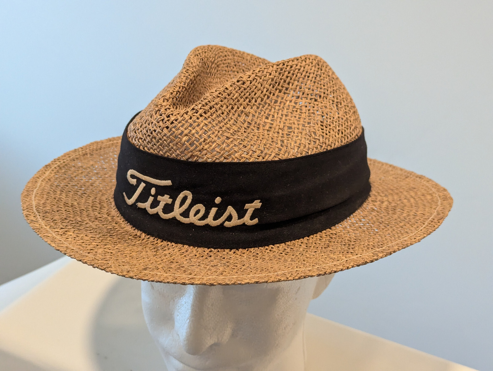 美品 90s Titleist Hat タイトリスト ヴィンテージ ハット Titleist PGA Tour Golf Masters Fairway Vintage Straw Hat