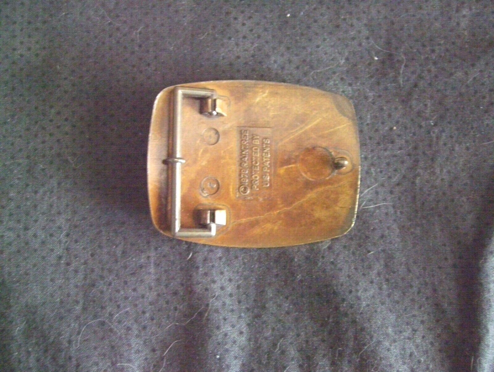 VTG 1979 English setter  dog belt buckle