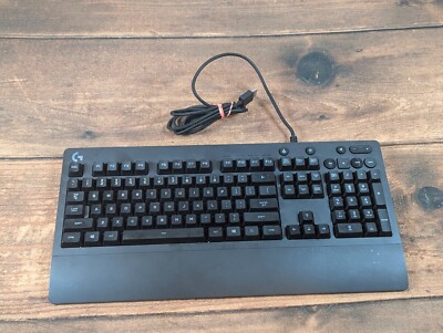 Logitech G213 Prodigy Gaming Keyboard, LIGHTSYNC RGB Backlit Keys - Black