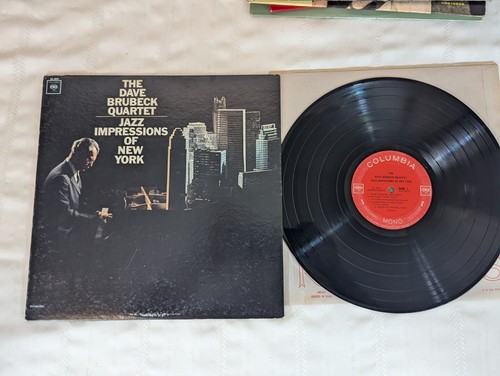 Dave Brubeck Quartet ~ Jazz Impressions New York Vinyl LP Columbia