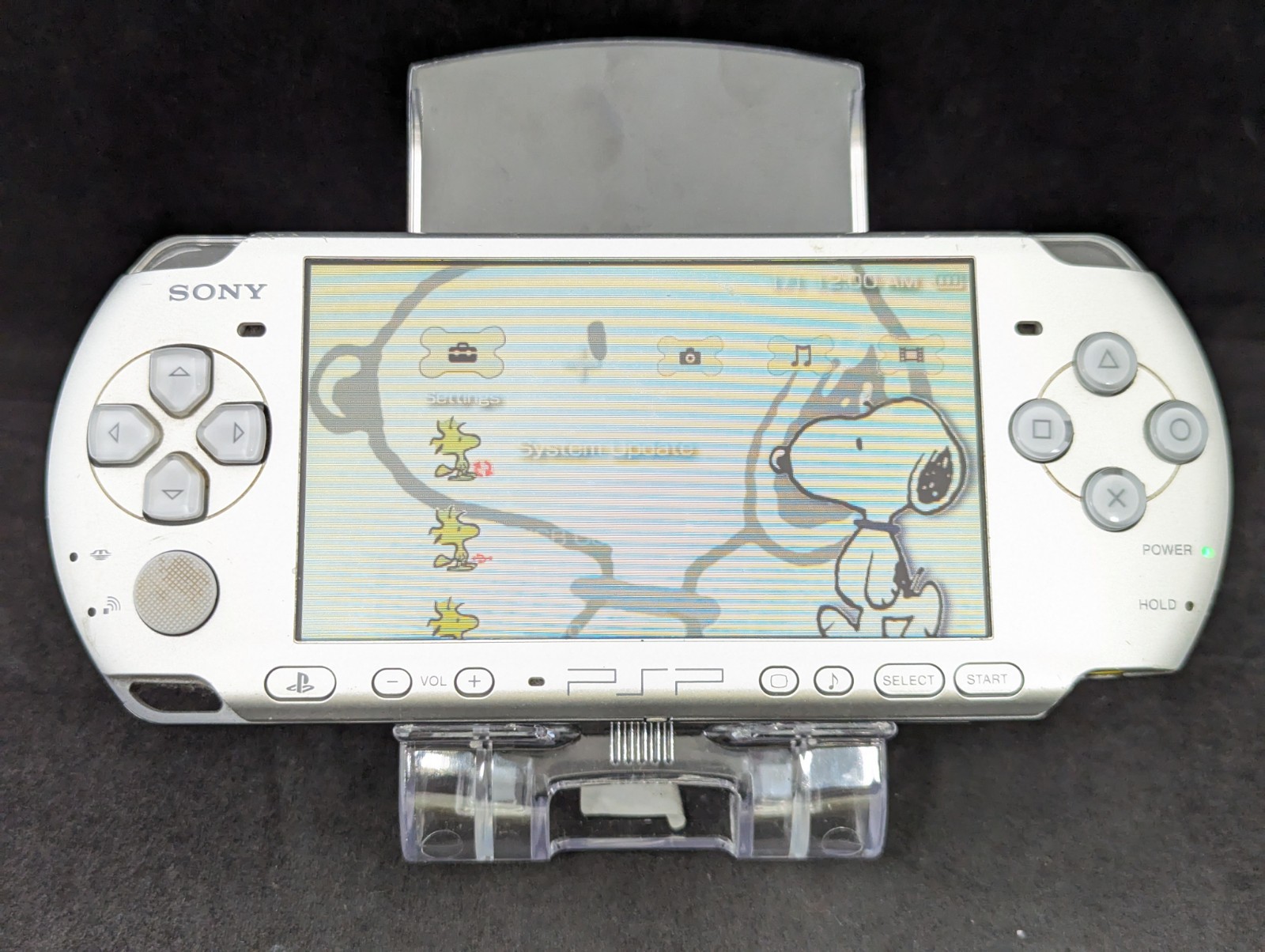 PSP3000型 L4432 Sony PSP 3000 console Mystic Silver Handheld system