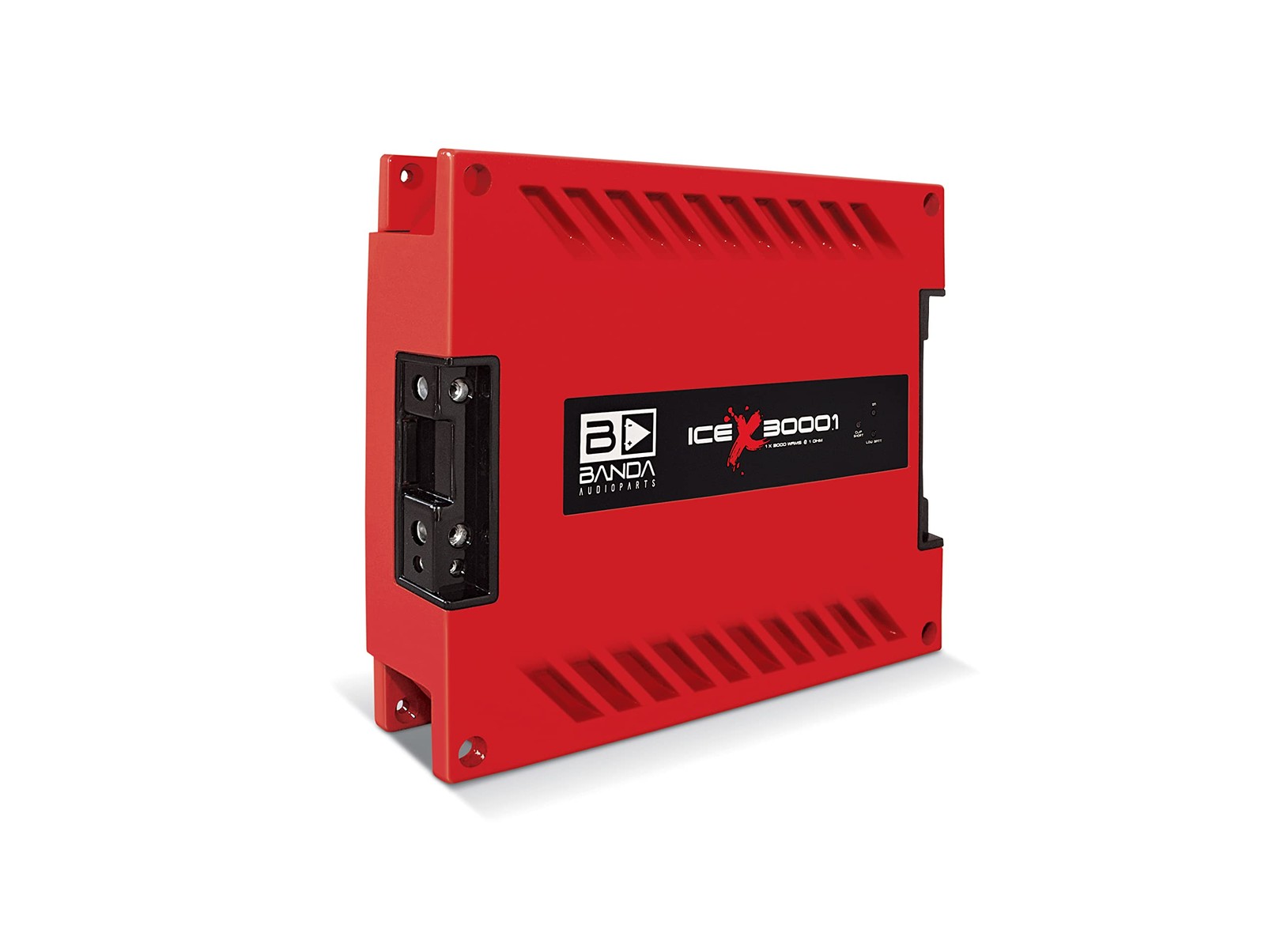 1-Ch.Vehicle Audio Bass Amplifier - 3000WRMS High-Powered Mono Bass Amp