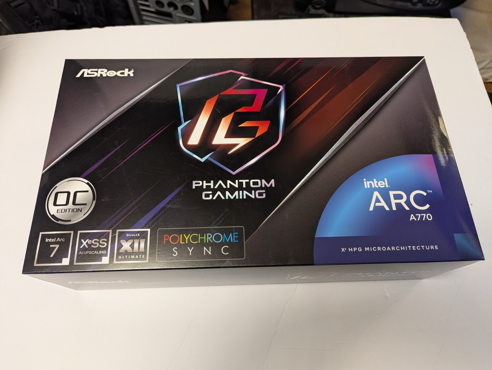 グラフィックボード・グラボ・ビデオカード ASRock Intel ARC A770 Phantom Gaming 8G ASRock | Intel Arc A770 Phantom Gaming D 8GB OC