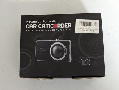 Advanced Portable Car Camcorder Dashcam 4'' 1080P HDR G-Sensor