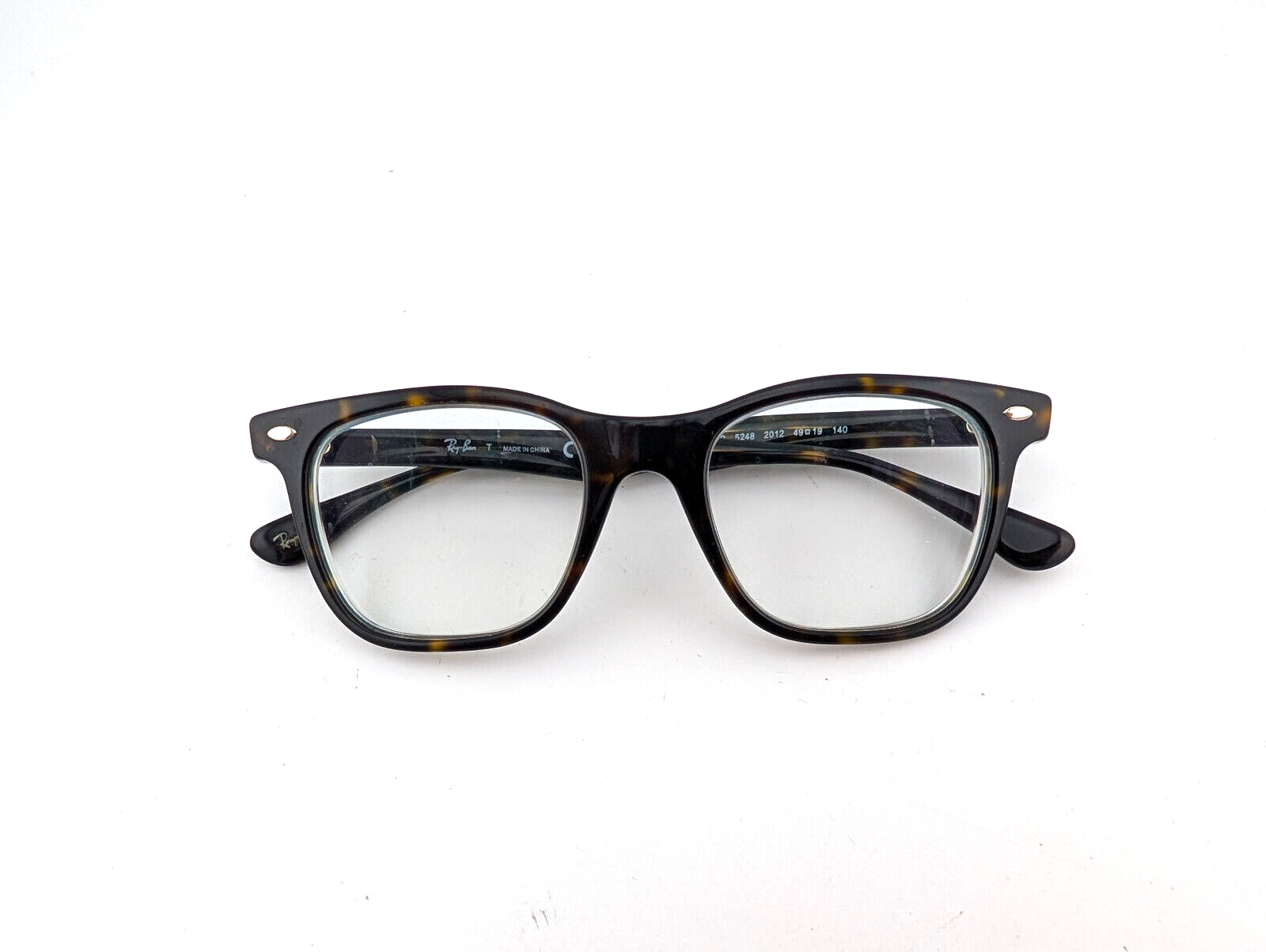 Ray Ban Eyeglasses, Frames Only, RB 5248 2012, 49-19-140, Brown