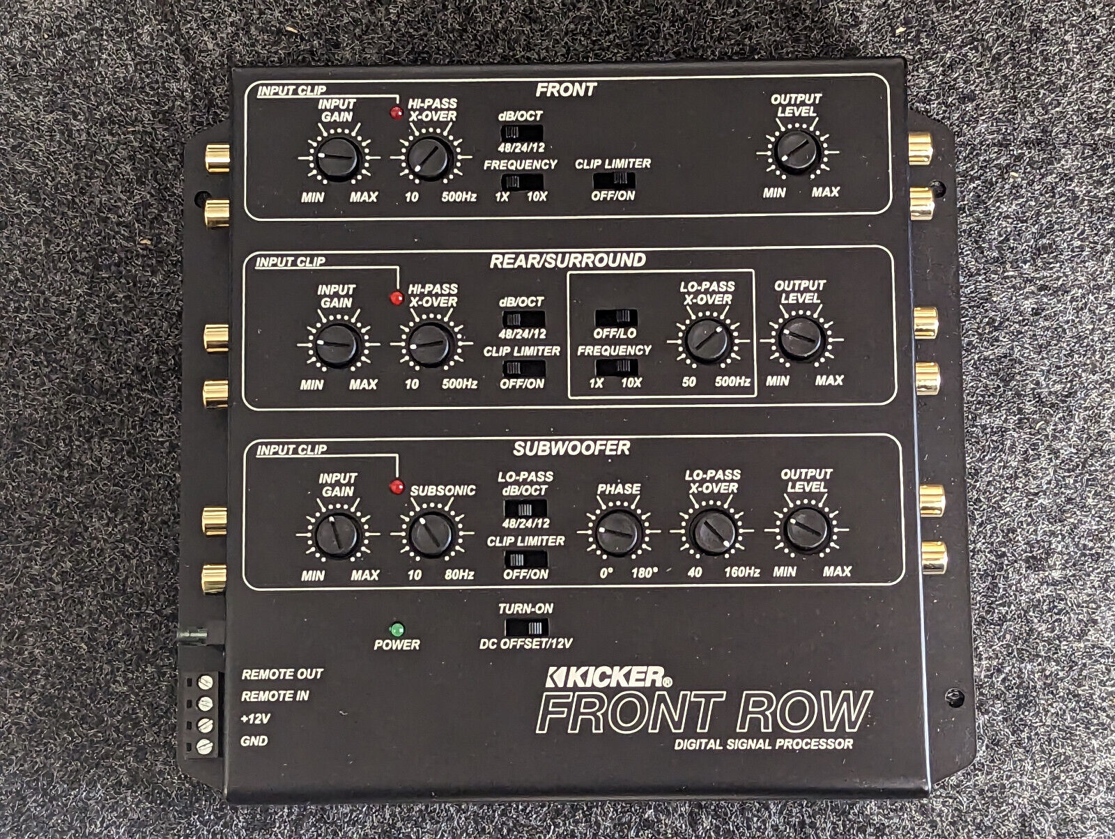 CLEARANCE CLOSEOUT KICKER 12ZXDSP1 OPEN BOX MISSING KNOB | eBay CLEARANCE CLOSEOUT KICKER 12ZXDSP1 OPEN BOX MISSING KNOB | eBay
