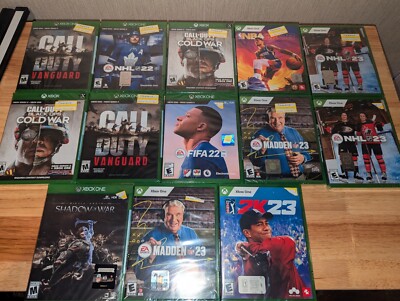New Xbox One Game Lot Sealed |Buy 2 get Free Shipping| |BUY 4, GET 1 FREE|