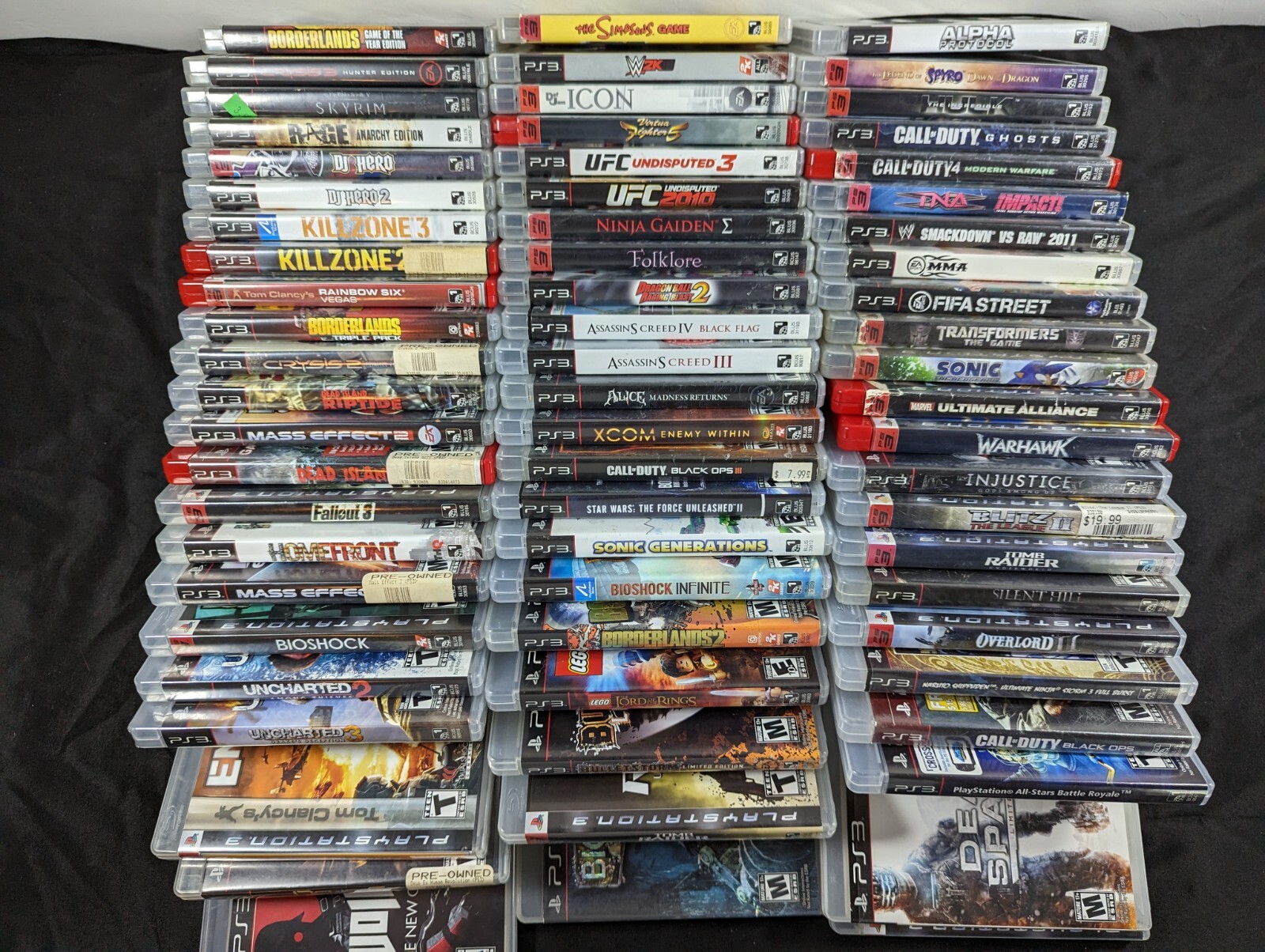 PS3G - Sony Playstation 3 Video Games (MAKE A BUNDLE)(PICK Y
