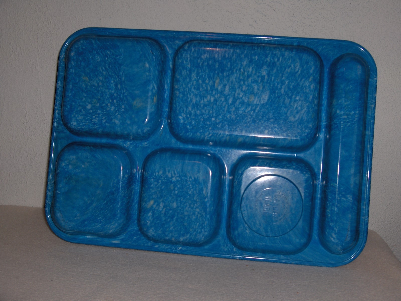 Lot of 4 Vintage Dallas Ware Divided Melmac Serving Trays 14 3/8