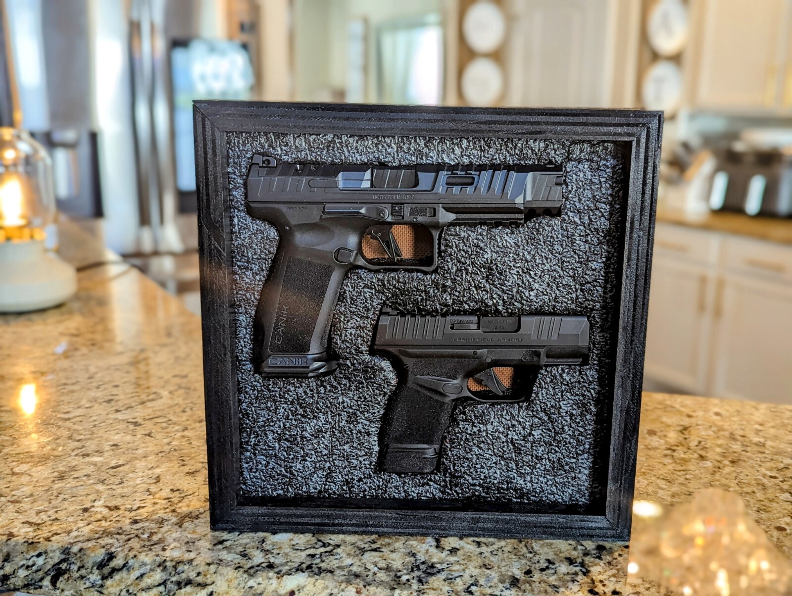 Hidden Gun Storage, add your personal photo $99.99 (Free SHIPPING)