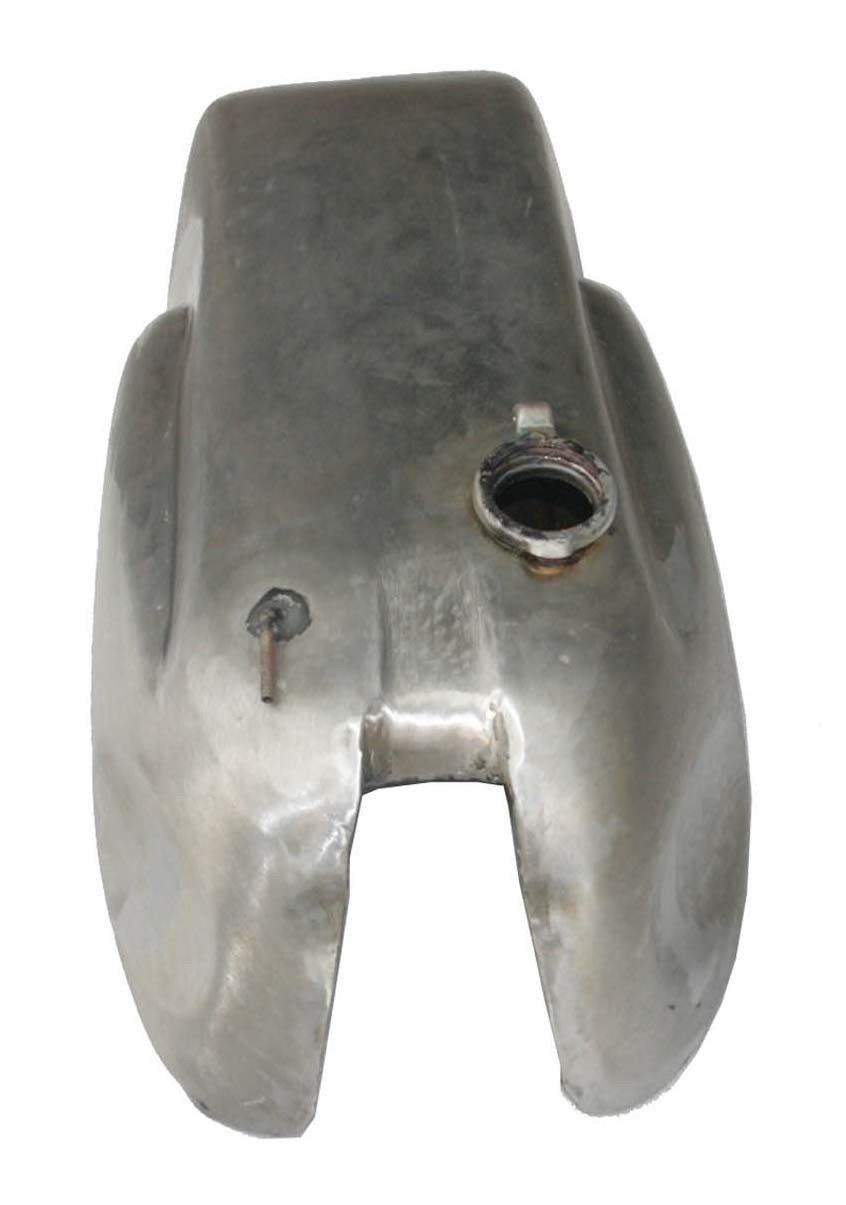 For Norton Manx Featherbed Triton Wideline 5 Gallon Fuel Tank  Bare Metal 