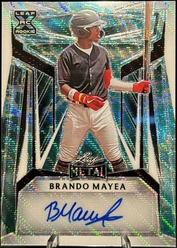 2023 Leaf Metal - Brando Mayea #BA-BM3