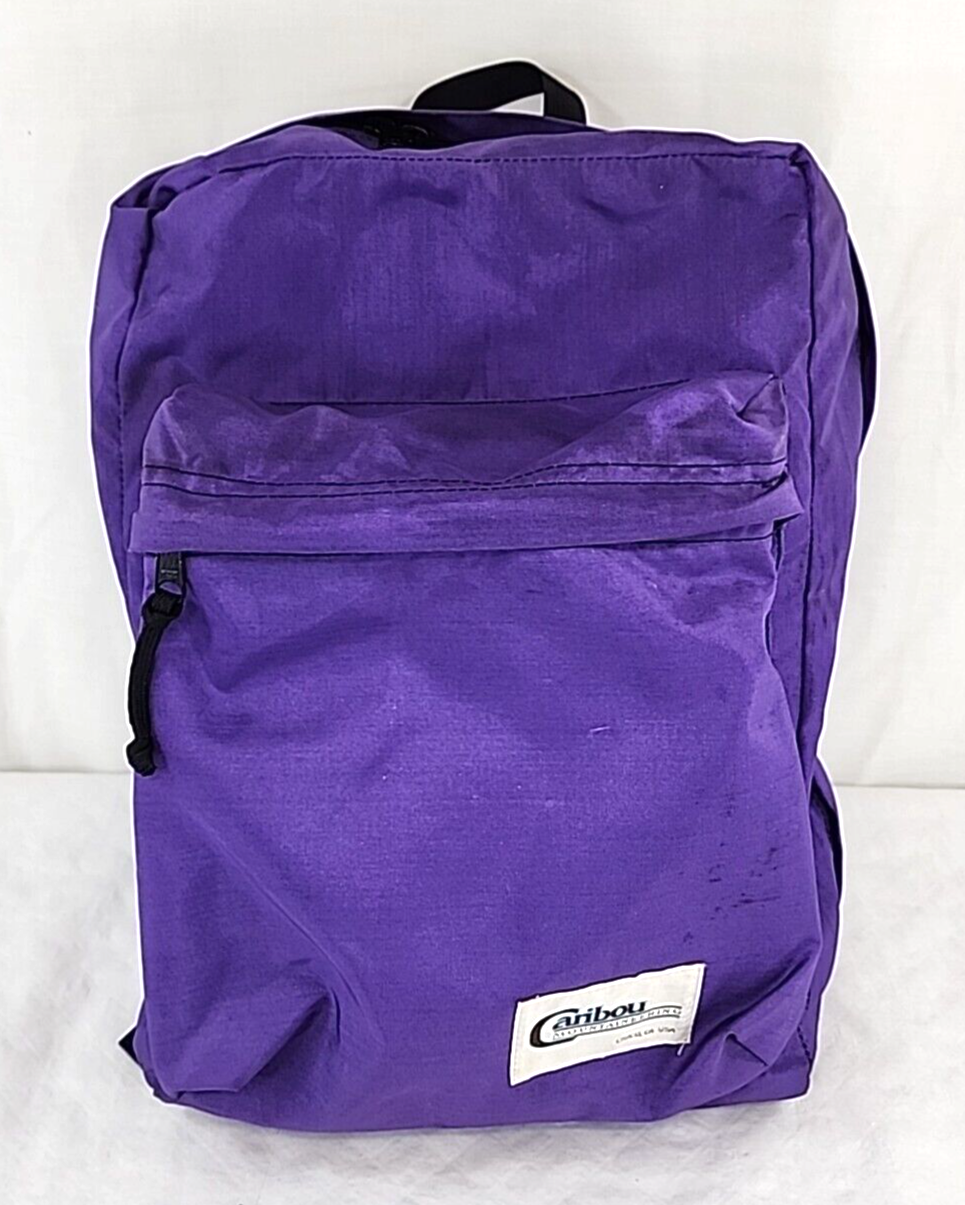 Caribou Mountaineering Backpack Day Pack Vintage Small Caribou Mountaineering Backpack Day Pack Vintage Small