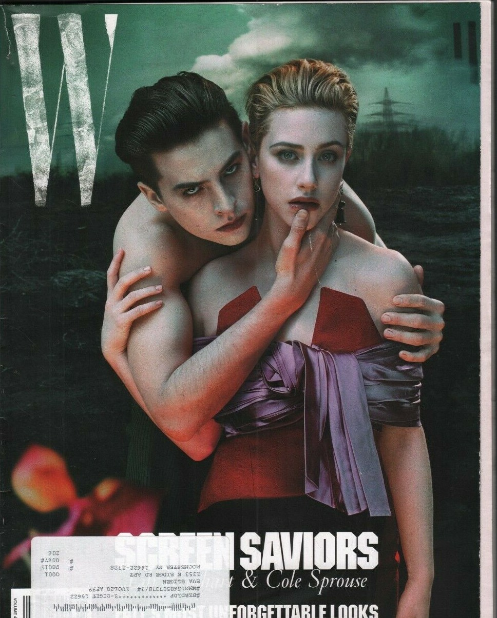 女性情報誌 W Vol.4 2019 Lili Reinhart&Cole Sprous W Magazine Volume 4 (2019) Lili Reinhart & Cole Sprouse