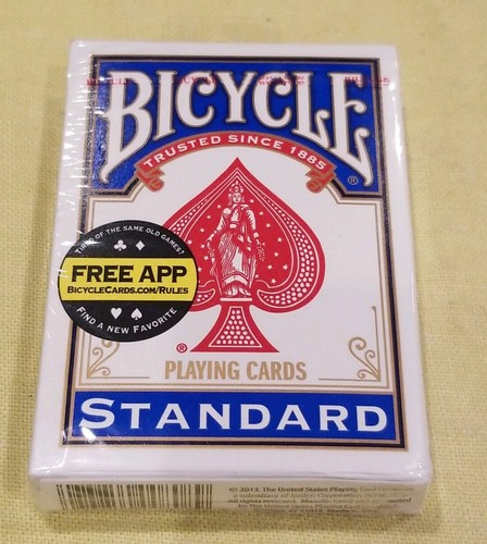 Bicycle Standard Playing Cards 13個セット Bicycle Rider Back 808 Standard 2 Decks Poker Size Playing