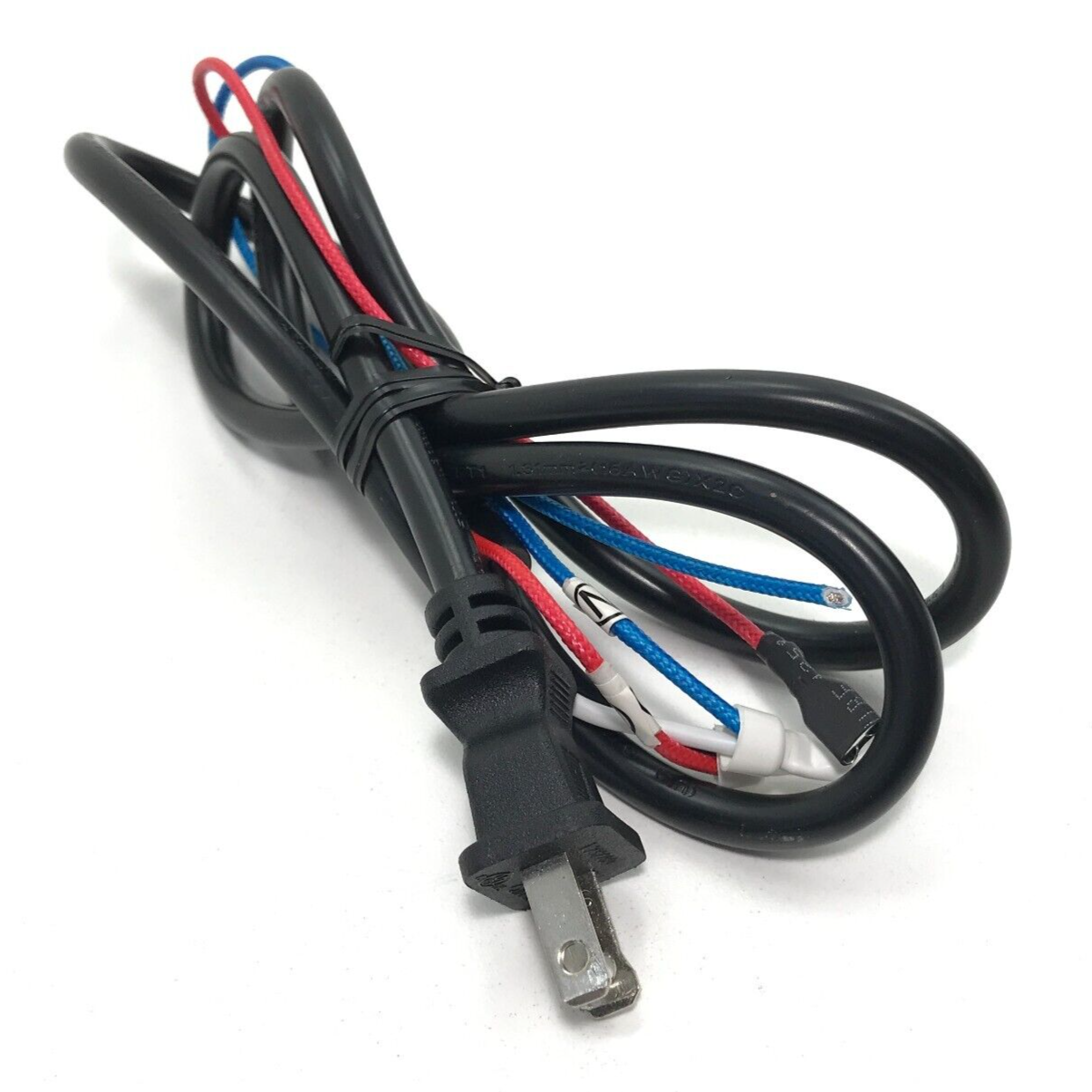 Gourmia air fryer power cord plugged into outlet