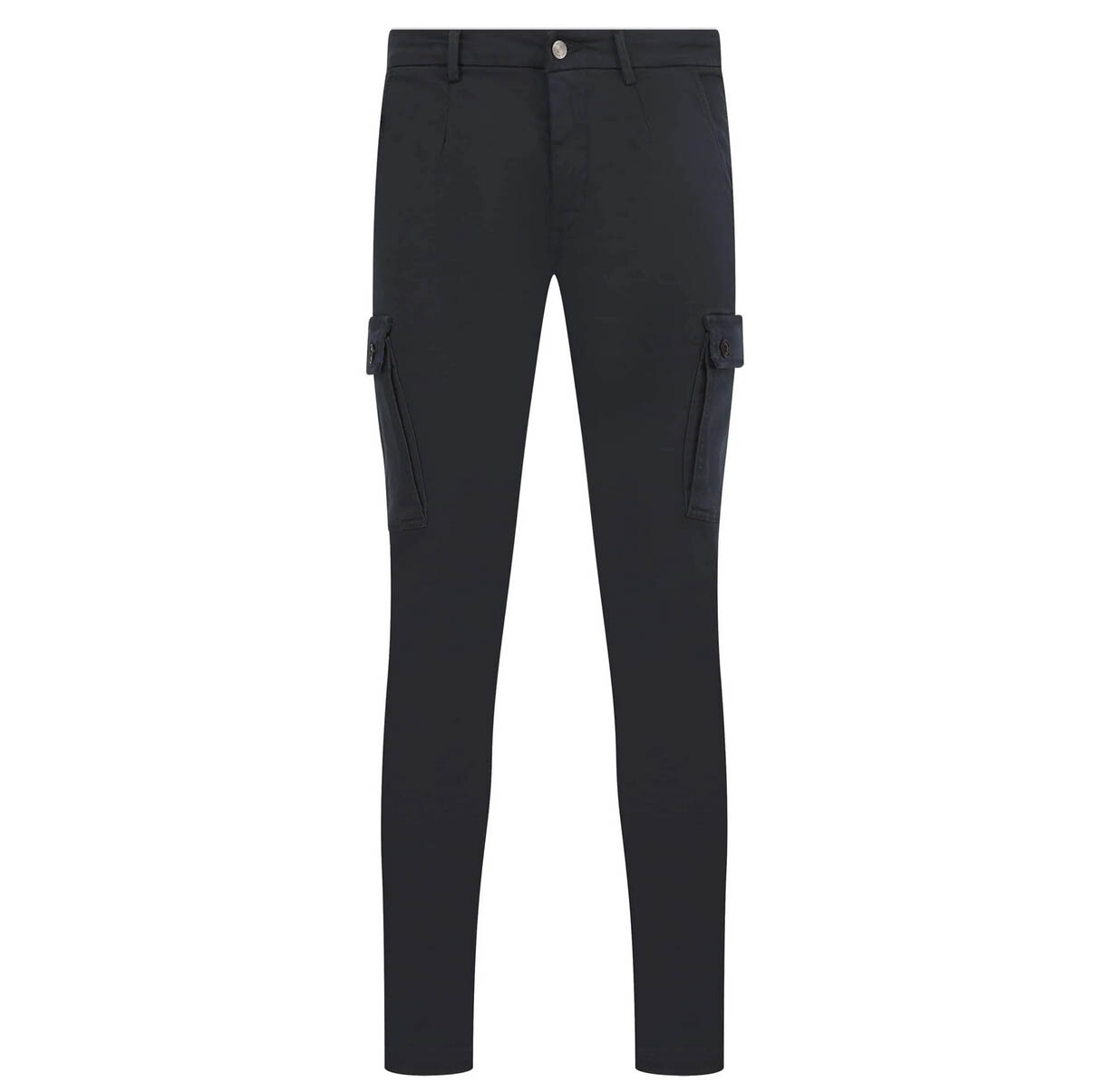 Pre-owned Replay Mens Hyperflex Cargo Trousers Xlite Slim Fit Logo Branded Color Navy Blue