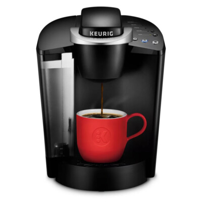 Keurig K-Classic Single Serve K-Cup Pod Coffee Maker, Rhubarb - From USA Stock