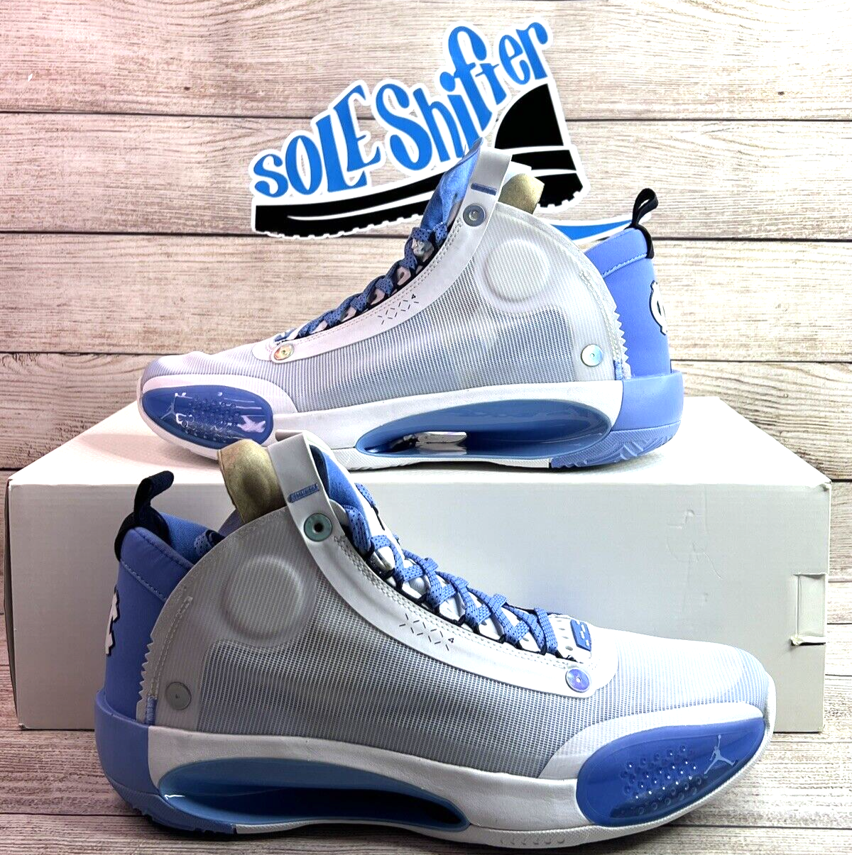 NIKE AIR JORDAN 34 PE PROMO SAMPLE **HOME COLOR** **UNC TAR