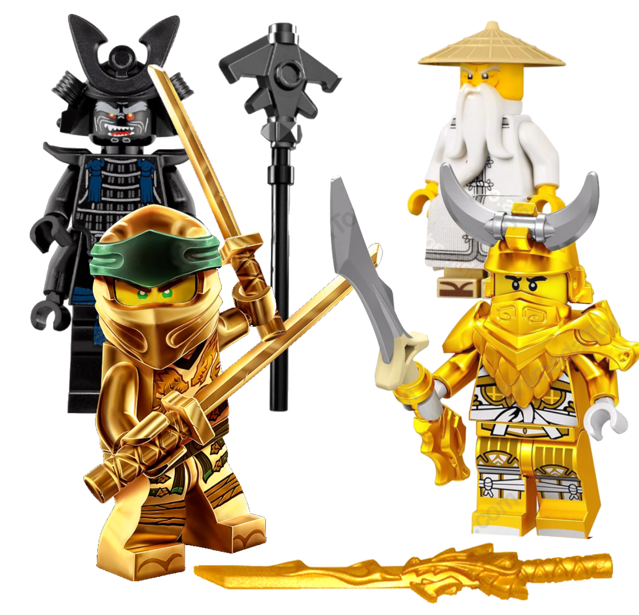 lego ninjago golden dragon master