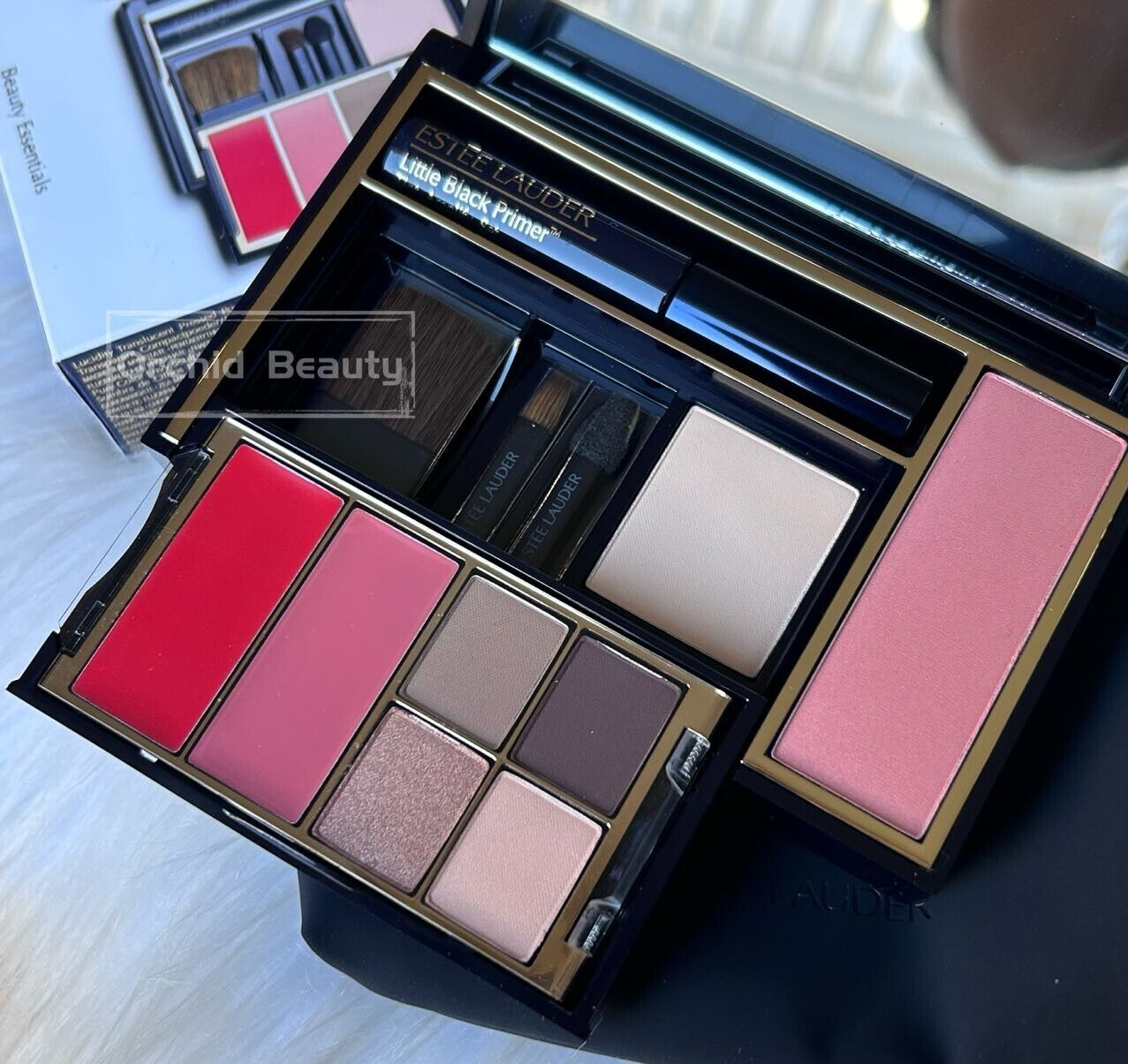 ESTEE LAUDER トラベルエクスクルーシブ メイクアップパレット NIB Estee Lauder Travel Exclusive Makeup Set (Lipstick+