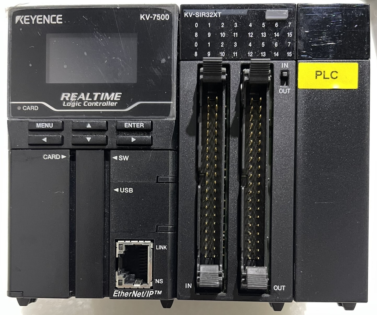 KEYENCE キーエンス　KV-7500 2セット Amazon.co.jp: Keyence(キーエンス) EtherNet/IP™ 内蔵 CPU