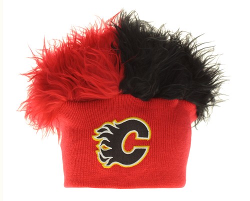 Шапка-бини The Northwest Company NHL для взрослых Calgary Flairs Flair Hair