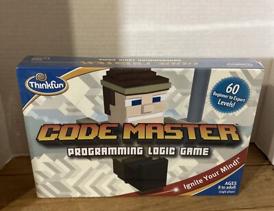 Thinkfun Code Master Programming Logic Minecraft Board Game - Brand New Sealed