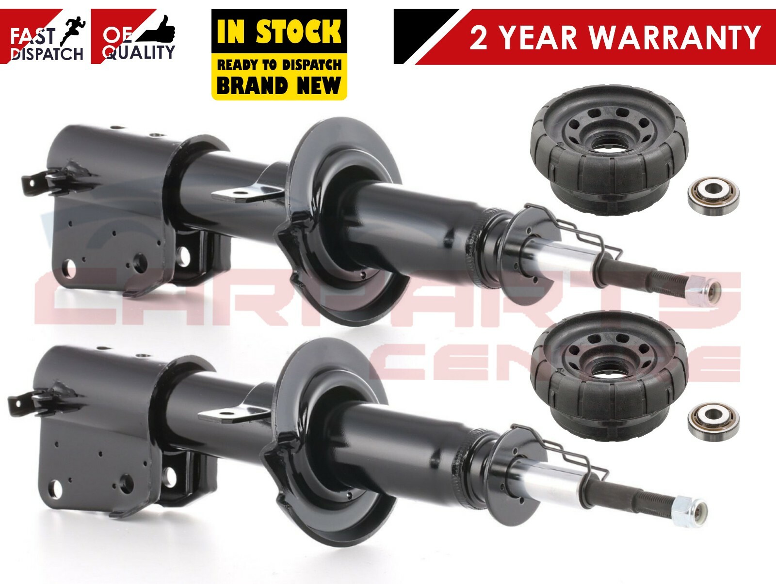 FOR VAUXHALL VIVARO 0114 FRONT SHOCKER SHOCK ABSORBERS STRUT TOP