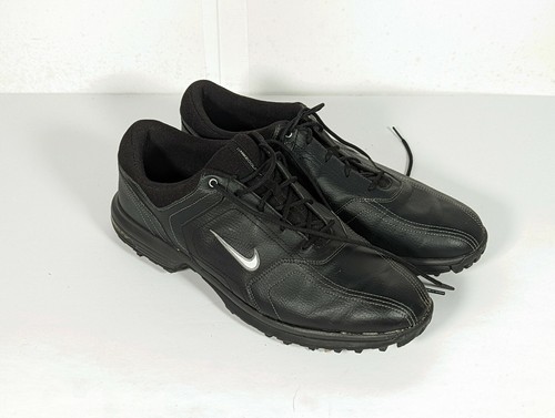 【NIKE】Nike Heritage Nike Heritage Men's Black Golf Shoes Soft Spikes 336040-001